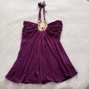 Sky Loose-fitting halter top